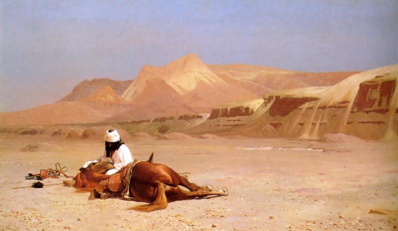 Jean Leon Gerome The Arab and his Steed oil painting image
